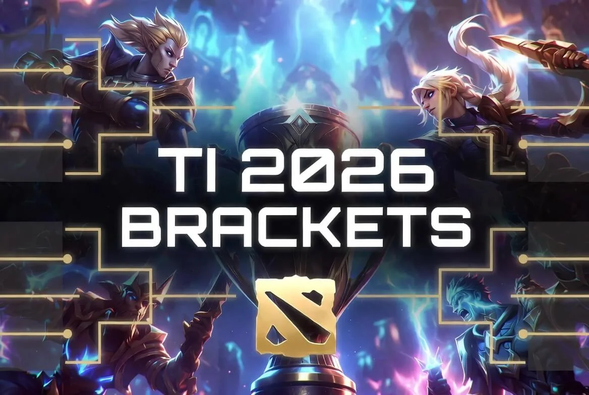 Схема турнирной сетки чемпионата по Dota 2